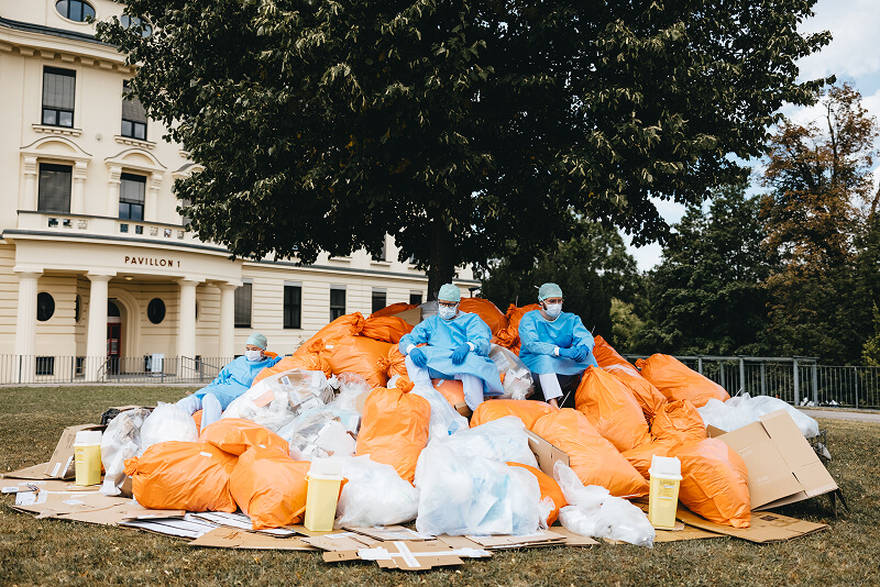 Nachhaltigkeit Augen OP